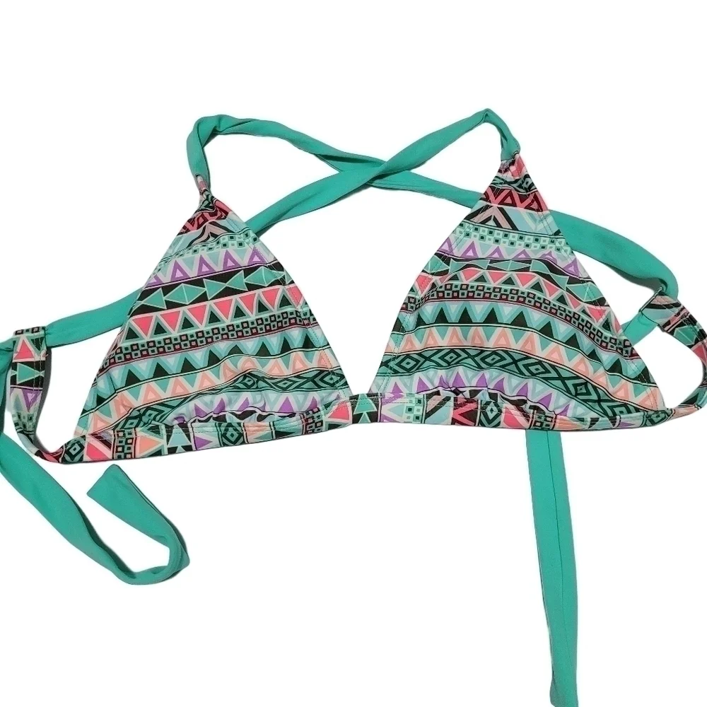 Body Glove Colorful Geometric Bikini Top, Small - Picture 5 of 7